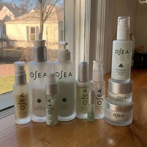 lot of Osea skincare